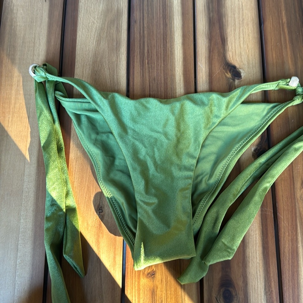 Hunkemoller Green Bikini Bottom